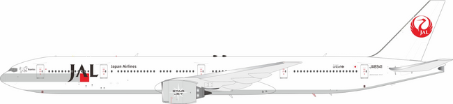 JAL - Japan Airlines Boeing 777-346 (B Models 1:200)