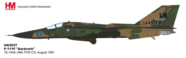 US Air Force F-111F Aardvark (Hobby Master 1:72)