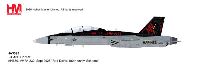 US Marine Corps F/A-18D Hornet (Hobby Master 1:72)