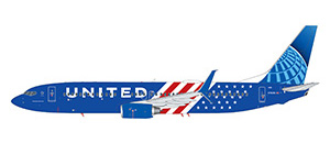 United Airlines Boeing 737-800W (GeminiJets 1:400)