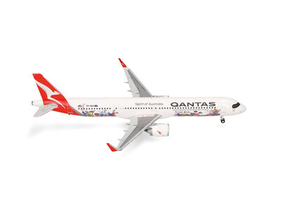 Qantas Airbus A321XLR (Herpa Wings 1:200)