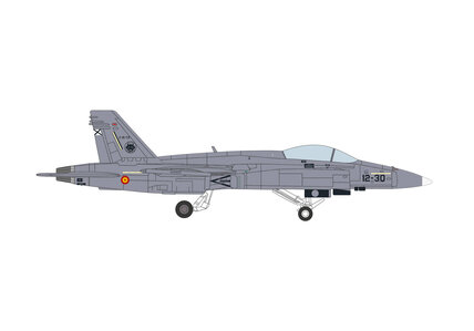 Spanish Air Force McDonnell Douglas EF-18 (F/A-18) Hornet (Herpa Wings 1:200)