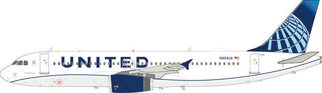 United Airlines Airbus A320-232 (Aviation400 1:400)