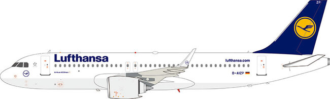 Lufthansa Airbus A320-214(WL) (Aviation400 1:400)