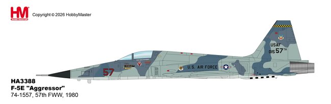 US Air Force F-5E Tiger II (Hobby Master 1:72)