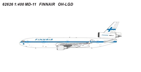 Finnair McDonnell Douglas MD-11 (Panda Models 1:400)