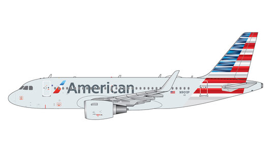 American Airlines Airbus A319 (GeminiJets 1:400)