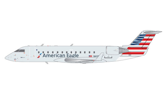 American Eagle Bombardier CRJ-200 (GeminiJets 1:200)