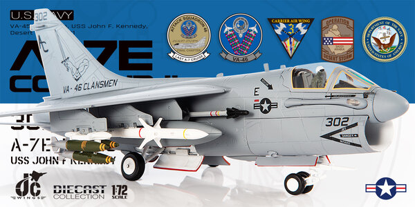 US Navy A-7E Corsair II (JC Wings 1:72)