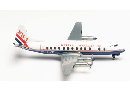 British World Airlines Vickers Viscount 800 (Herpa Wings 1:200)