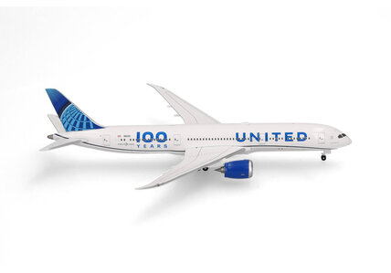 United Airlines Boeing 787-9 (Herpa Wings 1:500)