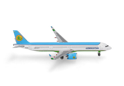 Uzbekistan Airways Airbus A321neo (Herpa Wings 1:500)