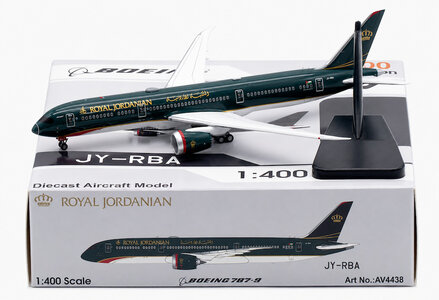 Royal Jordanian Boeing 787-9 (Aviation400 1:400)