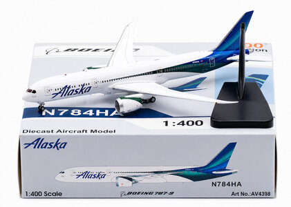 Alaska Airlines Boeing 787-9 (Aviation400 1:400)