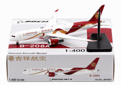 Juneyao Airlines Boeing 787-9 (Aviation400 1:400)