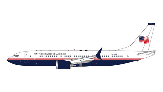 U.S. Air Force Boeing 737 MAX 8 (GeminiJets 1:400)