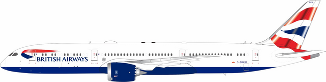 British Airways Boeing 787-9 (B Models 1:200)
