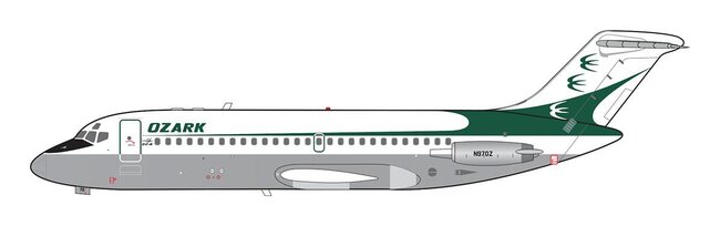 Ozark Air Lines McDonnell Douglas DC-9-15 (V1:400 1:400)