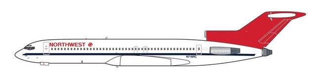 Northwest Airlines Boeing 727-200 (V1:400 1:400)
