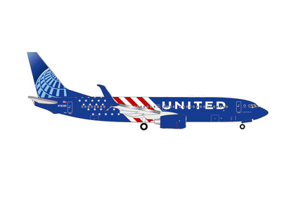 United Airlines Boeing 737-800 (Herpa Wings 1:500)