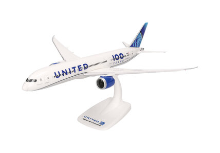 United Airlines Boeing 787-9 (Herpa Snap-Fit 1:200)