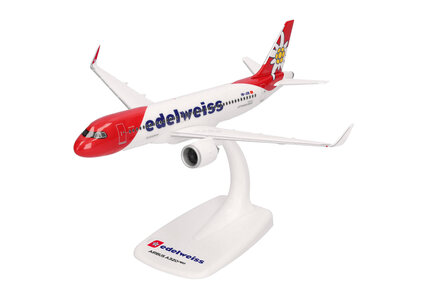 Edelweiss Air Airbus A320neo (Herpa Snap-Fit 1:200)