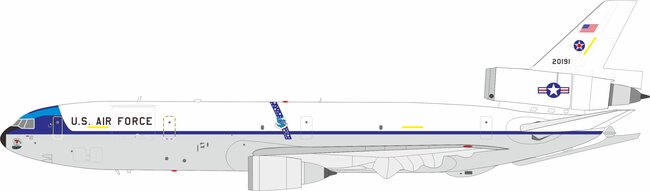 US Air Force McDonnell Douglas KC-10A Extender (DC-10-30CF) (Inflight200 1:200)