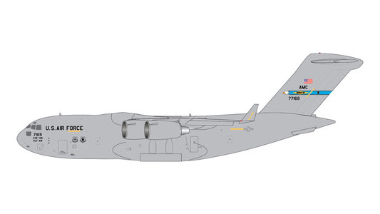 United States Air Force (USAF) Boeing C-17 Globemaster III (GeminiJets 1:400)