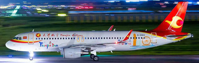 Tianjin Airlines Airbus A320-214(WL) (KJ Models 1:200)