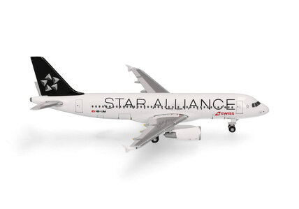 Swiss International Air Lines Airbus A320 (Herpa Wings 1:500)