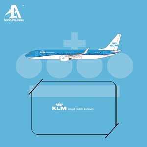 KLM Royal Dutch Airlines Boeing 737-900 (Aero Polaris 1:400)