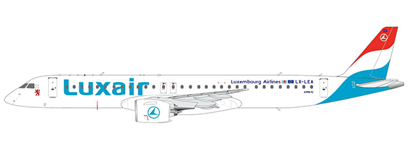 Luxair Embraer ERJ-190-400STD (JC Wings 1:200)