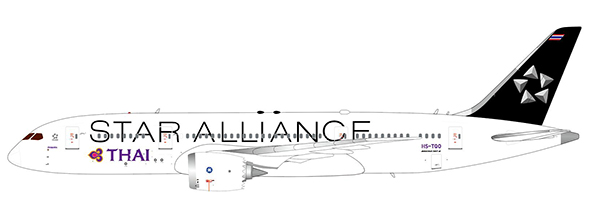 Thai Airways Boeing 787-8 (JC Wings 1:400)