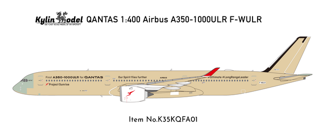 Qantas Airways Airbus A350-1000ULR (Kylin Model 1:400)