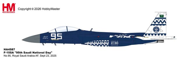 Royal Saudi Air Force F-15SA Eagle (Hobby Master 1:72)