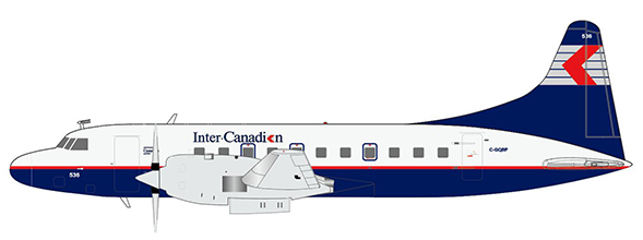 Inter Canadian Convair CV580 (JC Wings 1:200)