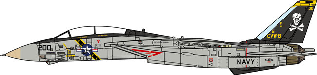 US Navy F-14A Tomcat (JC Wings 1:72)