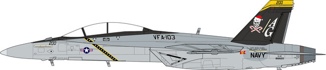 US Navy F/A-18F Super Hornet (JC Wings 1:72)