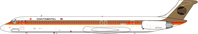 Continental McDonnell Douglas MD-82 (Other (JetX) 1:200)