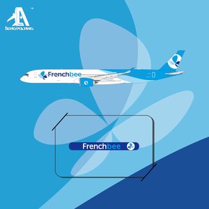 French Bee Airbus A350-1000 (Aero Polaris 1:400)