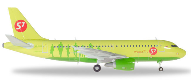 S7 Airlines Airbus A319 (Herpa Wings 1:200)