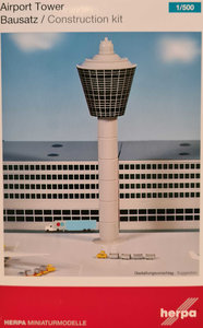Scenix Airport buildings: Airport Tower Set  (Herpa Wings 1:500)