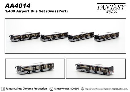 Swissport Airport Bus (Fantasy Wings 1:400)