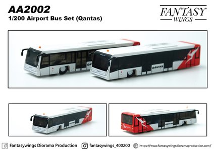 Qantas Airport Bus (Fantasy Wings 1:200)