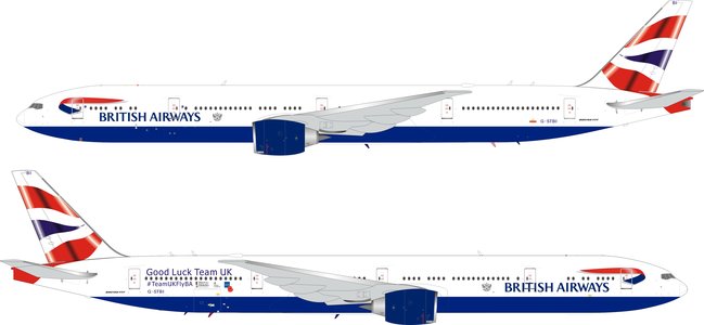 British Airways Boeing 777-336/ER (ARD200 1:200)