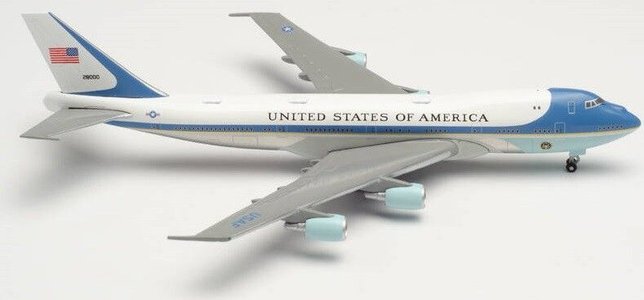 Air Force One Boeing VC-25A (747-200) (Herpa Wings 1:500)