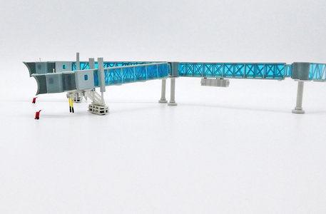  Air Passenger Bridge B747 (Blue) (JC Wings 1:400)