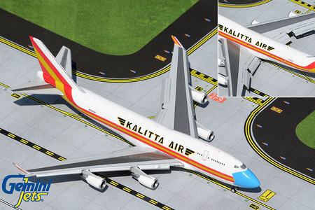 Kalitta Air Boeing 747-400F (GeminiJets 1:400)