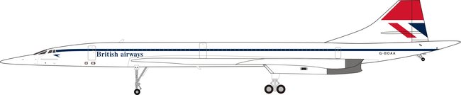 British Airways Concorde (ARD200 1:200)