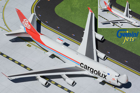 Cargolux Boeing 747-400ERF (GeminiJets 1:200)